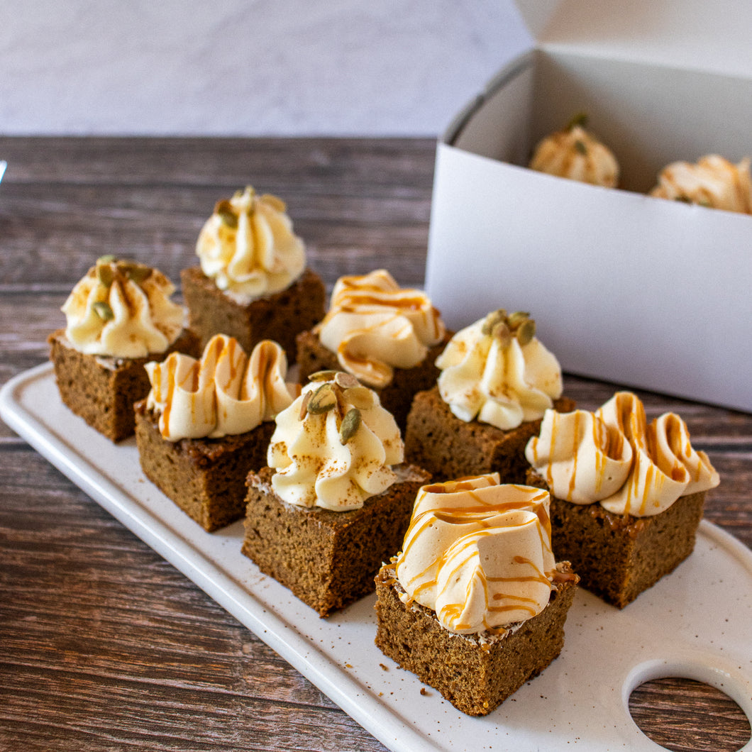 Pumpkin cake squares