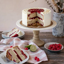 Load image into Gallery viewer, Raspberry and Lime Cake
